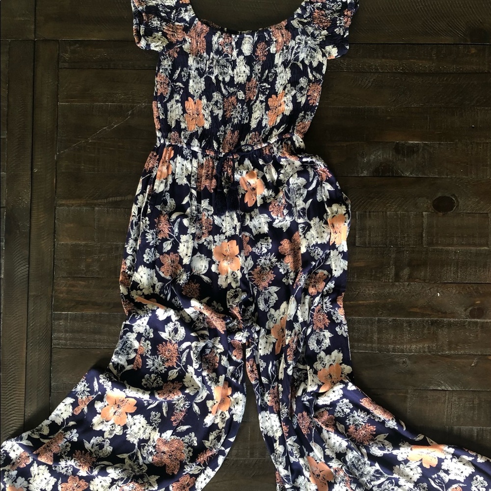 Band of Gypsies XS Floral Pants/Jumpsuit